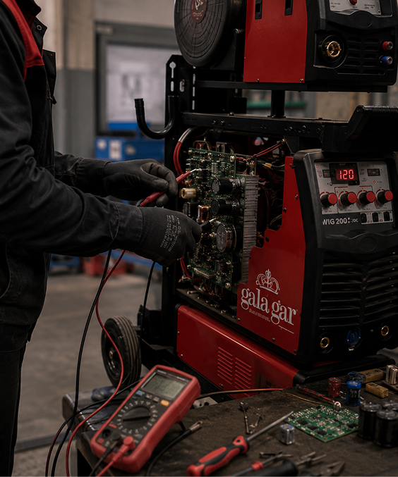 Reparación de equipos de soldadura en Albatros Lugo